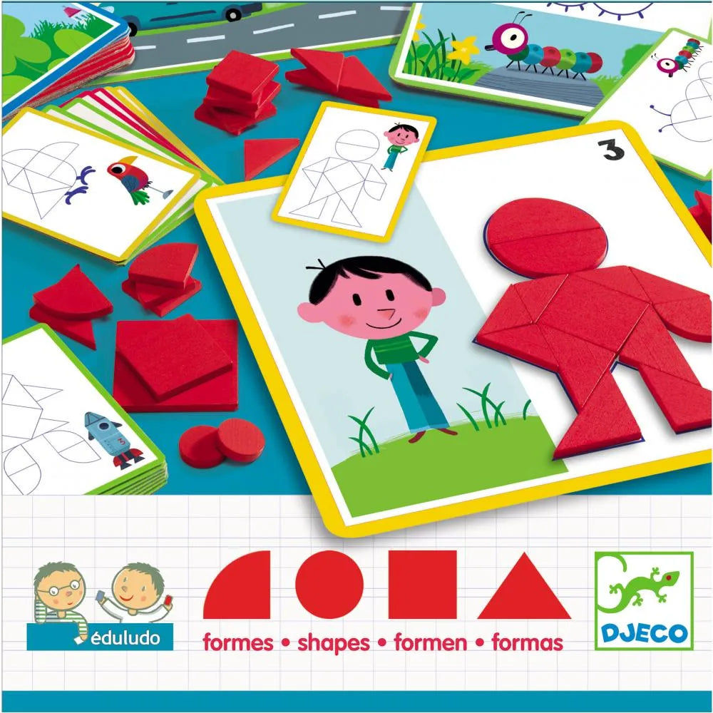 Mäng "Eduludo - Shapes"-010 Toys-Brain Games OÜ