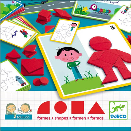 Mäng "Eduludo - Shapes"-010 Toys-Brain Games OÜ