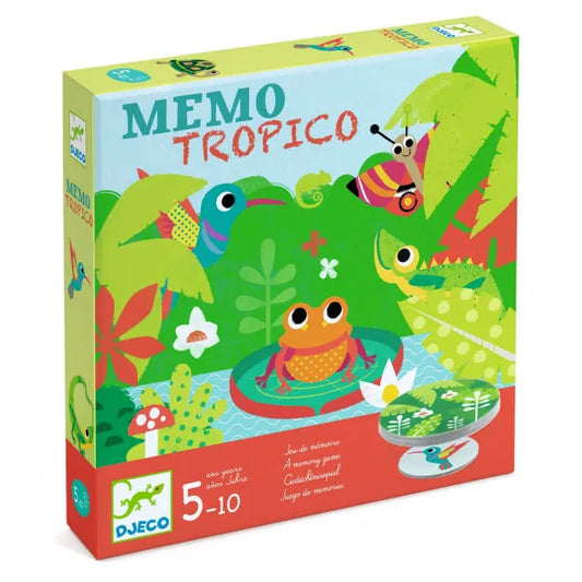 Mäng "Memo Tropico"-Lastemängud-Brain Games OÜ