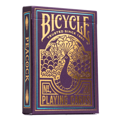 Mängukaardid Bicycle Purple Peacock-105 Poker Sets-Brain Games OÜ