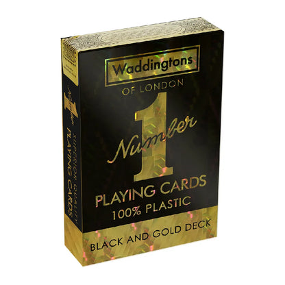 Mängukaardid "Black and Gold Waddingtons"-105 Poker Sets-Brain Games OÜ