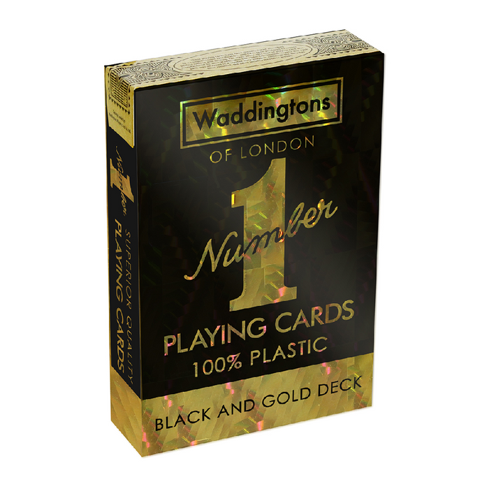 Mängukaardid "Black and Gold Waddingtons"