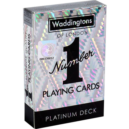 Mängukaardid "Platinum Waddingtons"