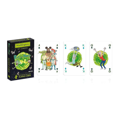Mängukaardid "Rick & Morty"-105 Poker Sets-Brain Games OÜ