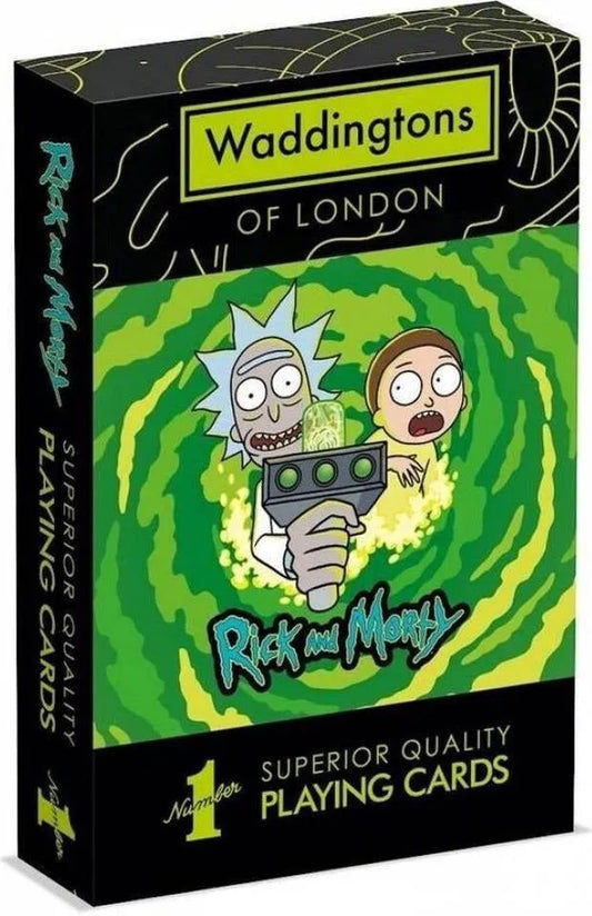 Mängukaardid "Rick & Morty" 2022-105 Poker Sets-Brain Games OÜ