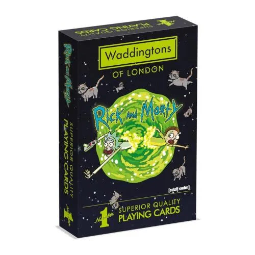 Mängukaardid "Rick & Morty"-105 Poker Sets-Brain Games OÜ