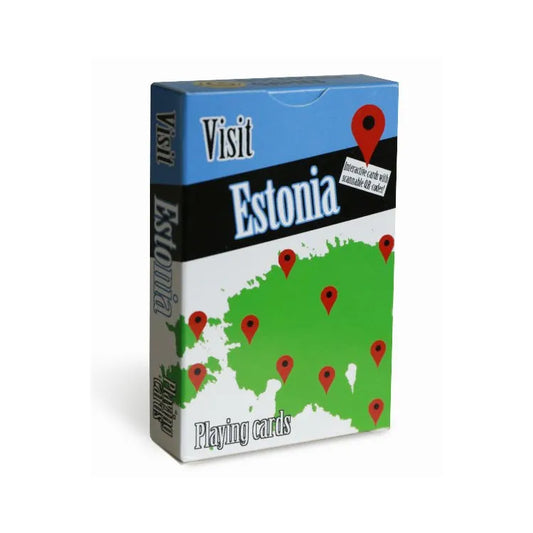 Mängukaardid "Visit Estonia"-Seltskonnamängud-Brain Games OÜ