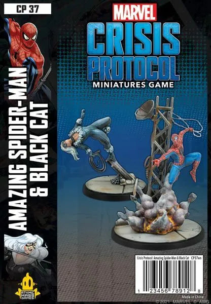 Marvel: Crisis Protocol - Amazing Spider-Man & Black Cat-101 Board / Card Games-Brain Games OÜ