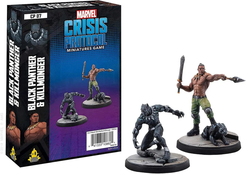 Marvel: Crisis Protocol - Black Panther & Killmonger-Strateegiamängud-Brain Games OÜ