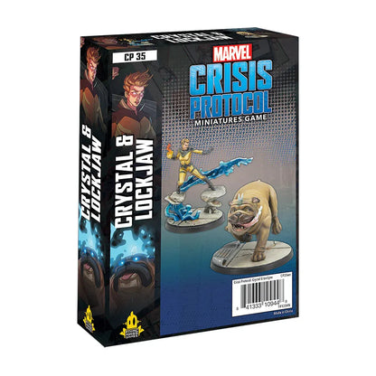 Marvel: Crisis Protocol - Crystal & Lockjaw-Misc-Brain Games OÜ