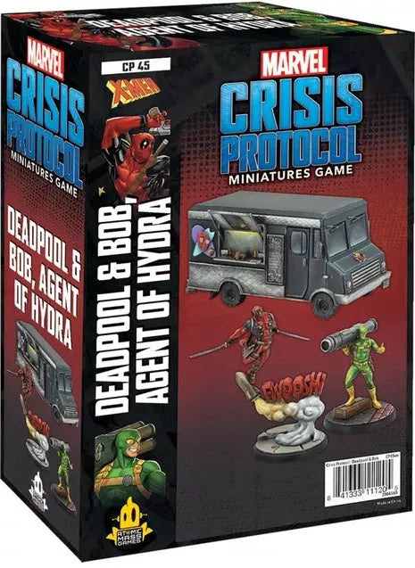 Marvel: Crisis Protocol - Deadpool & Bob, Agent of Hydra-101 Board / Card Games-Brain Games OÜ