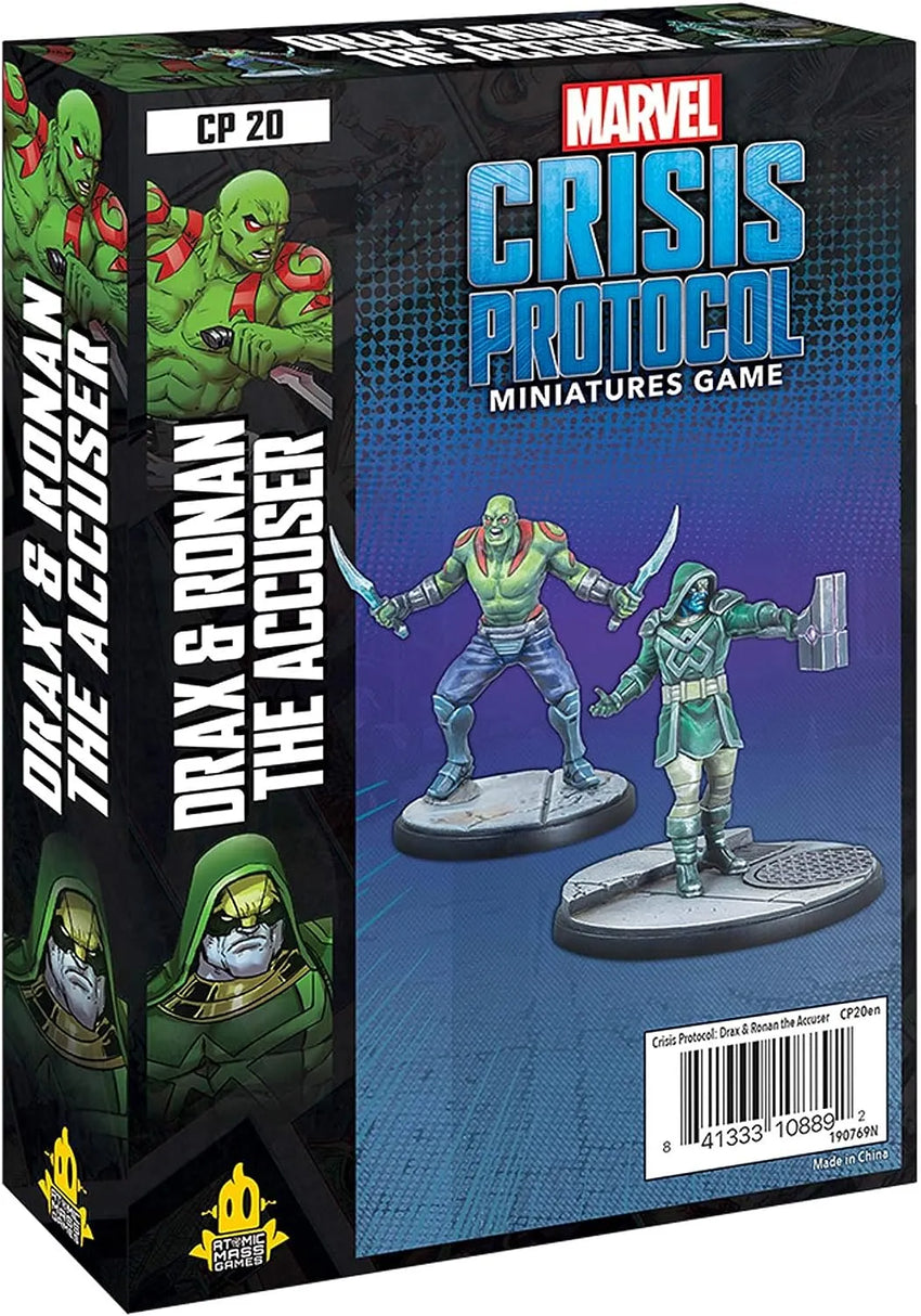 Marvel: Crisis Protocol - Drax & Ronan The Accuser-Strateegiamängud-Brain Games OÜ
