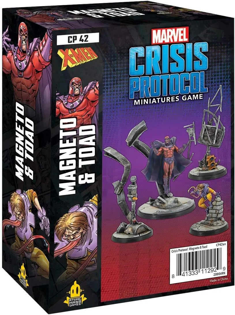 Marvel: Crisis Protocol - Magneto & Toad-101 Board / Card Games-Brain Games OÜ