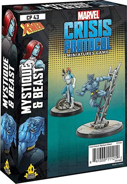 Marvel: Crisis Protocol - Mystique & Beast-101 Board / Card Games-Brain Games OÜ
