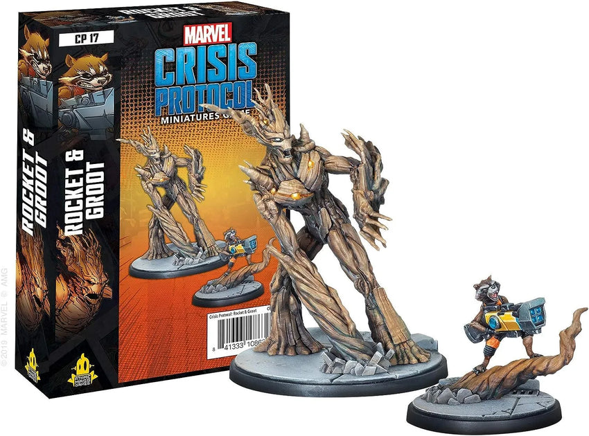 Marvel: Crisis Protocol - Rocket & Groot-Strateegiamängud-Brain Games OÜ