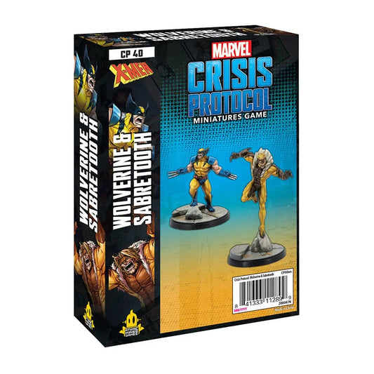 Marvel: Crisis Protocol - Wolverine & Sabertooth-101 Board / Card Games-Brain Games OÜ
