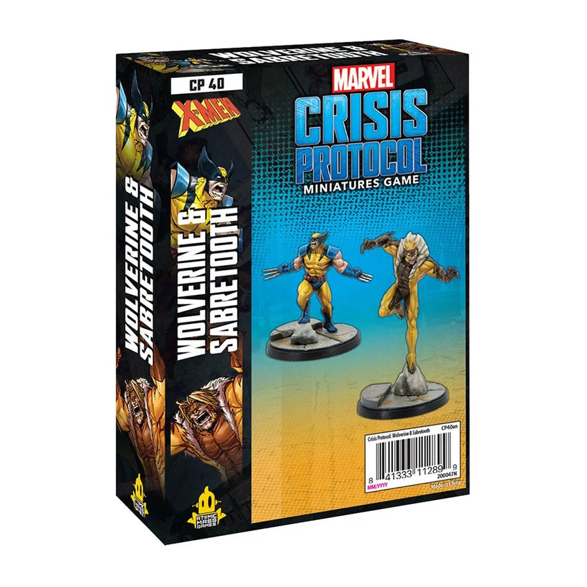 Marvel: Crisis Protocol - Wolverine & Sabertooth-101 Board / Card Games-Brain Games OÜ