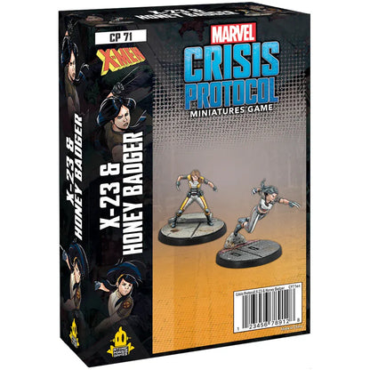 Marvel: Crisis Protocol - X-23 & Honey Badger-Misc-Brain Games OÜ