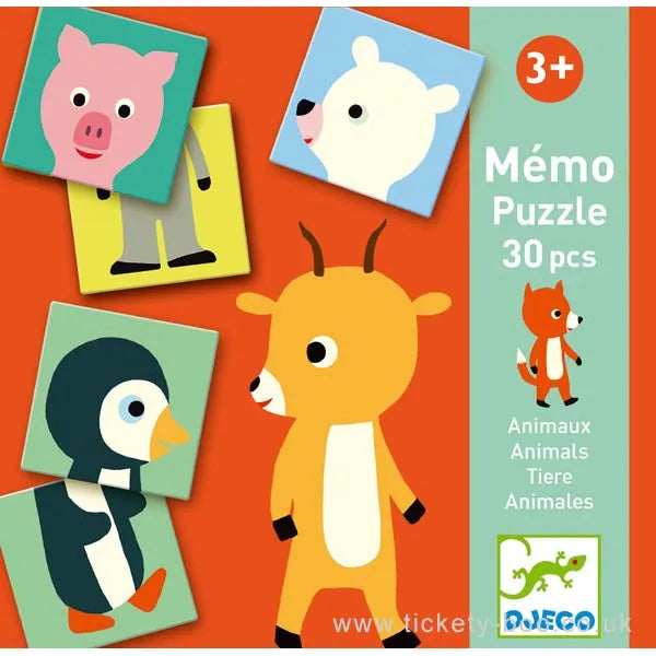 Memoriin-pusle "Loomad"-001 Board / Card Games-Brain Games OÜ