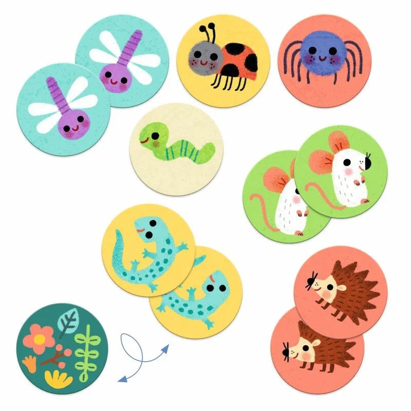 Memoriin "Small animals"-001 Board / Card Games-Brain Games OÜ