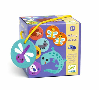 Memoriin "Small animals"-001 Board / Card Games-Brain Games OÜ
