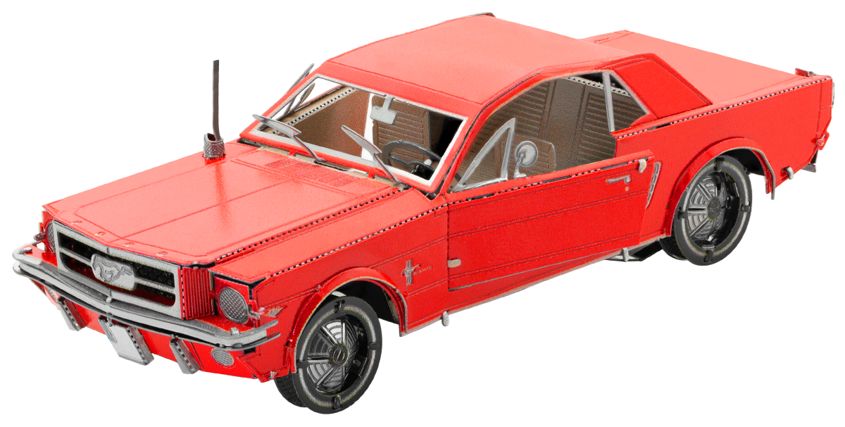 Metal Earth "1965 Ford Mustang, punane"