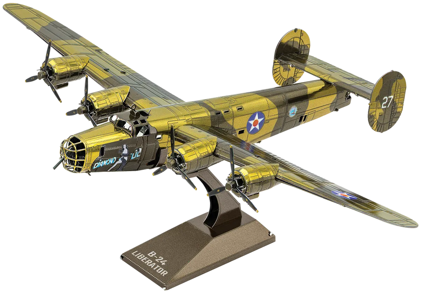 Metal Earth "B-24 Liberator"-w011 WHSX Creativity & Brain Teasers-Brain Games OÜ