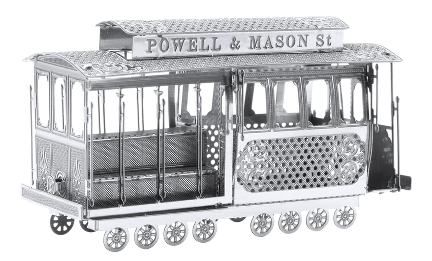 Metal Earth "Cable Car"-w011 WHSX Creativity & Brain Teasers-Brain Games OÜ