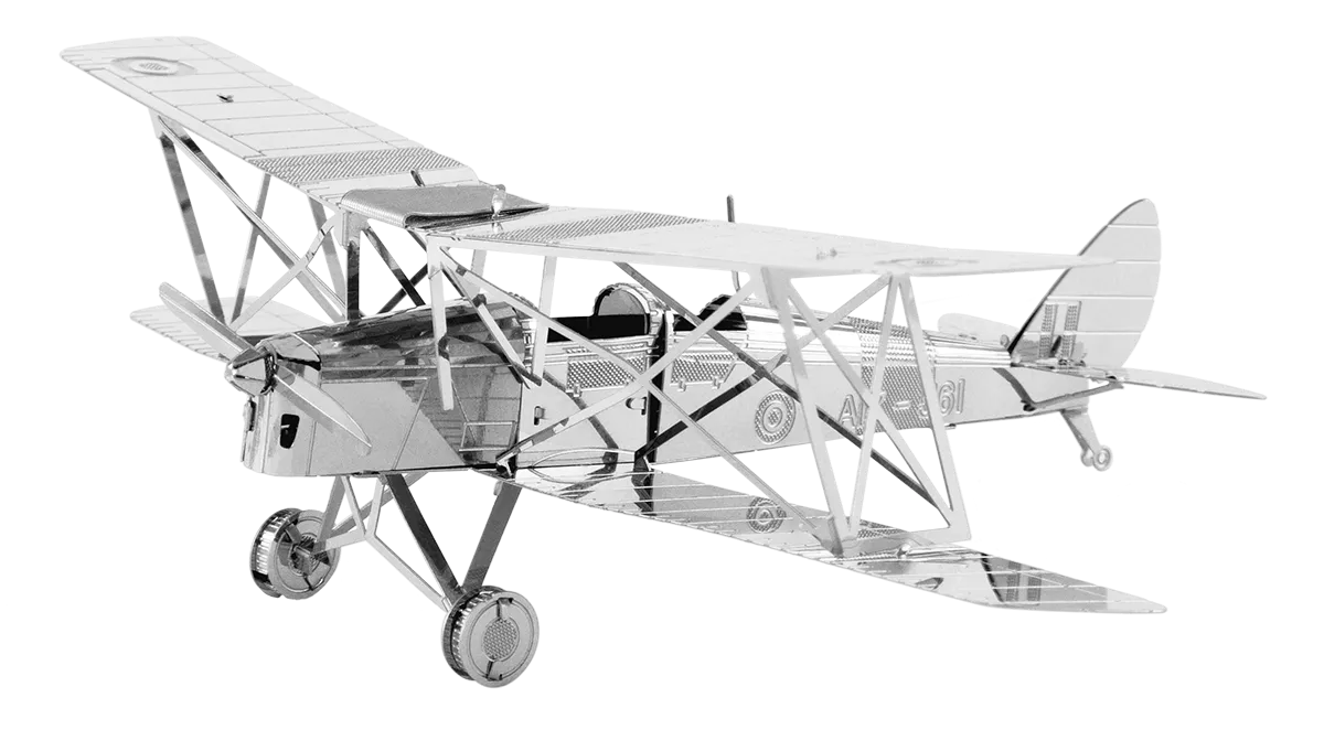 Metal Earth "De Havilland Tiger Moth"-w011 WHSX Creativity & Brain Teasers-Brain Games OÜ