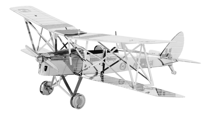 Metal Earth "De Havilland Tiger Moth"-w011 WHSX Creativity & Brain Teasers-Brain Games OÜ