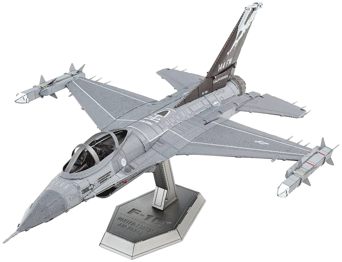 Metal Earth "F-16 Fighting Falcon United States Air Force"-w011 WHSX Creativity & Brain Teasers-Brain Games OÜ