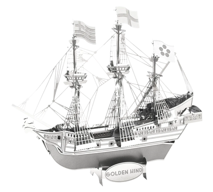 Metal Earth "Golden Hind"-w011 WHSX Creativity & Brain Teasers-Brain Games OÜ