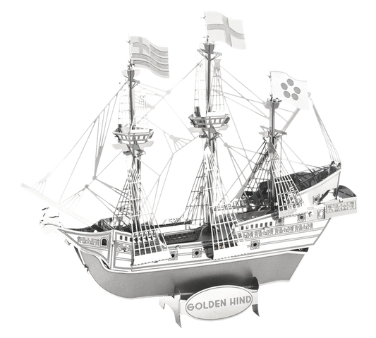 Metal Earth "Golden Hind"-w011 WHSX Creativity & Brain Teasers-Brain Games OÜ