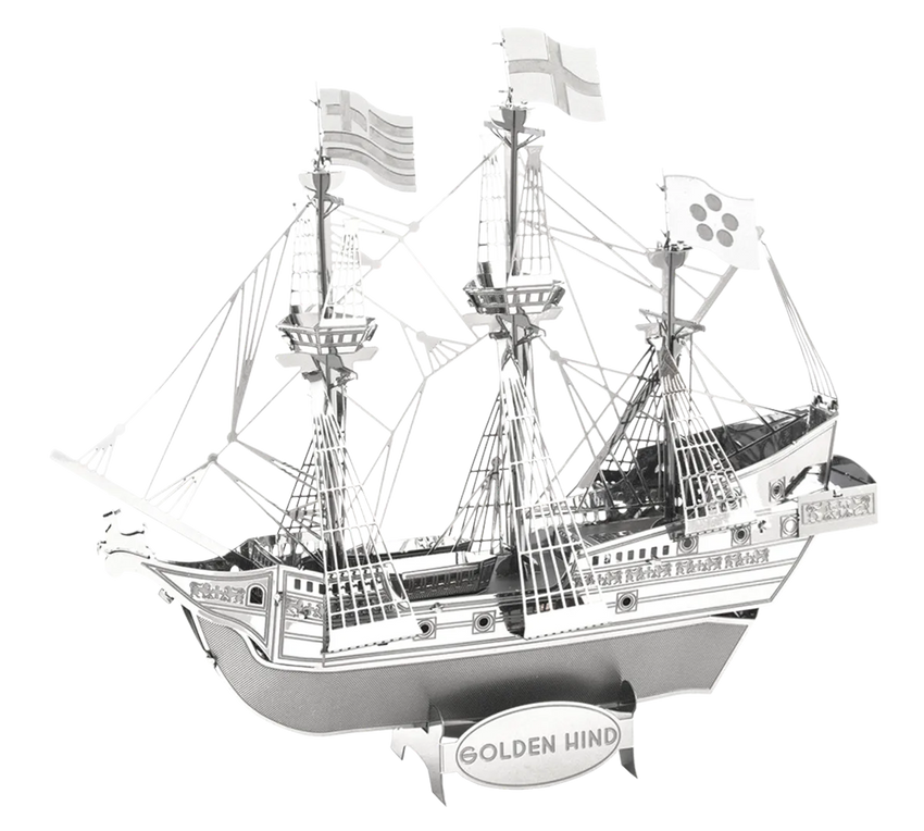 Metal Earth "Golden Hind"-w011 WHSX Creativity & Brain Teasers-Brain Games OÜ