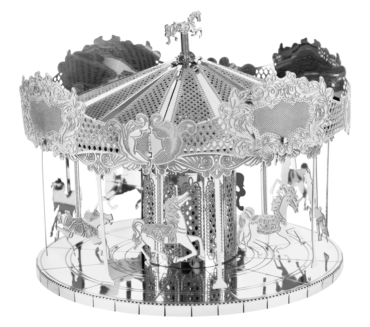 Metal Earth "Merry Go Round"-w011 WHSX Creativity & Brain Teasers-Brain Games OÜ