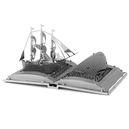Metal Earth "Moby Dick Book Sculpture"-w011 WHSX Creativity & Brain Teasers-Brain Games OÜ