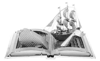 Metal Earth "Moby Dick Book Sculpture"-w011 WHSX Creativity & Brain Teasers-Brain Games OÜ