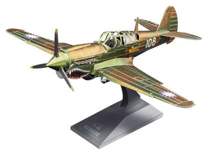Metal Earth "P-40 Warhawk"-w011 WHSX Creativity & Brain Teasers-Brain Games OÜ