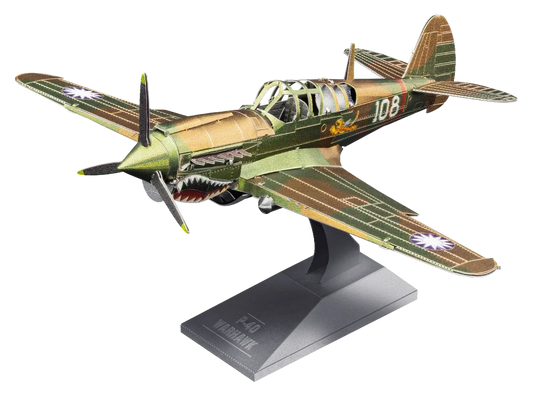 Metal Earth "P-40 Warhawk"-w011 WHSX Creativity & Brain Teasers-Brain Games OÜ