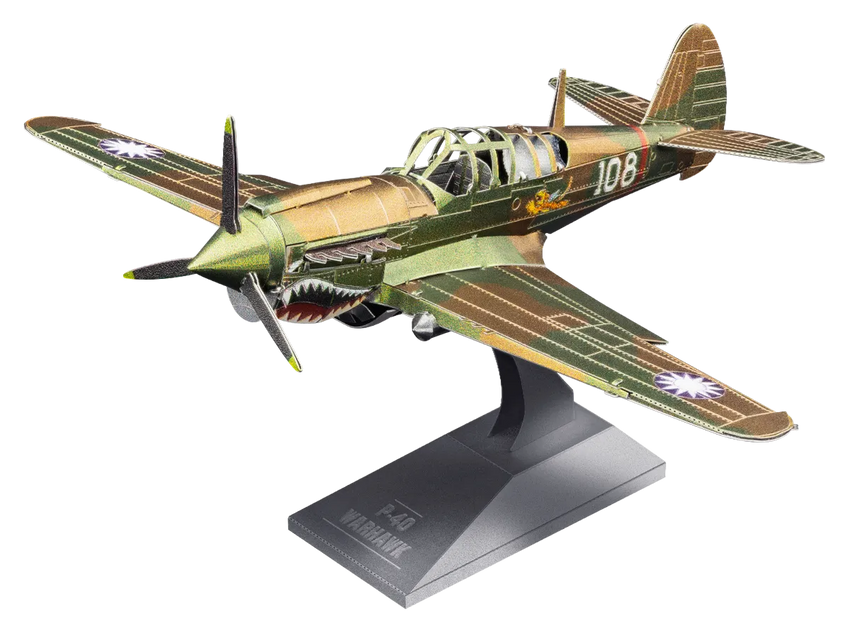 Metal Earth "P-40 Warhawk"-w011 WHSX Creativity & Brain Teasers-Brain Games OÜ