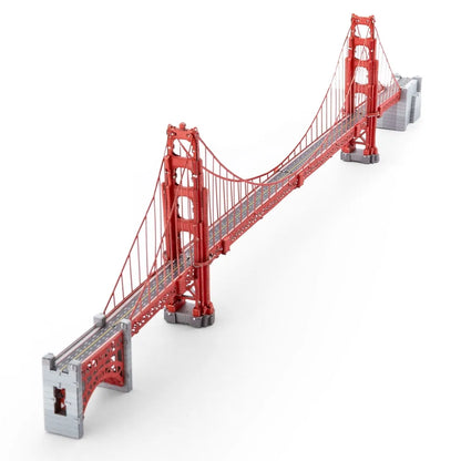 Metal Earth "Premium Series: Golden Gate Bridge"-w011 WHSX Creativity & Brain Teasers-Brain Games OÜ