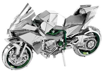 Metal Earth "Premium Series: Kawasaki Ninja H2R"-w011 WHSX Creativity & Brain Teasers-Brain Games OÜ