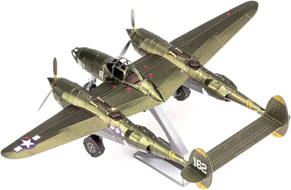 Metal Earth "Premium Series - P-38 Lightning"-w011 WHSX Creativity & Brain Teasers-Brain Games OÜ