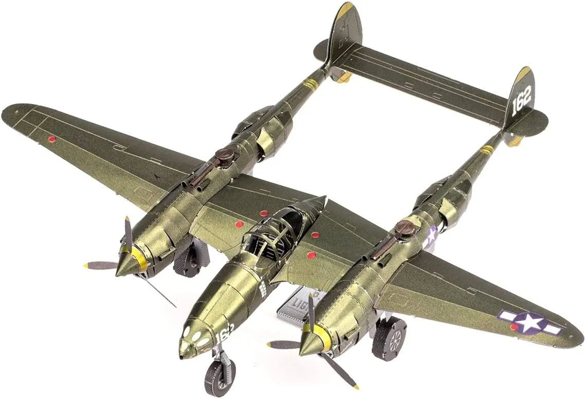Metal Earth "Premium Series - P-38 Lightning"-w011 WHSX Creativity & Brain Teasers-Brain Games OÜ