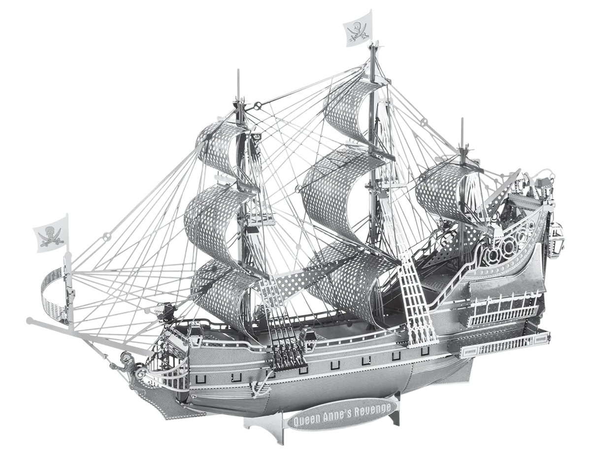 Metal Earth "Premium Series: Queen Anne's Revenge"-w011 WHSX Creativity & Brain Teasers-Brain Games OÜ