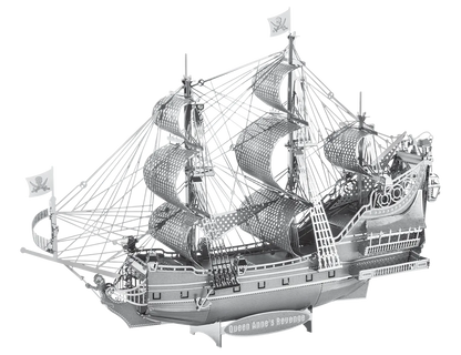 Metal Earth "Premium Series: Queen Anne's Revenge"-w011 WHSX Creativity & Brain Teasers-Brain Games OÜ