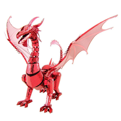 Metal Earth "Premium Series - Red Dragon"-w011 WHSX Creativity & Brain Teasers-Brain Games OÜ