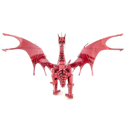Metal Earth "Premium Series - Red Dragon"-w011 WHSX Creativity & Brain Teasers-Brain Games OÜ