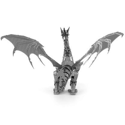 Metal Earth "Premium Series - Silver Dragon"-w011 WHSX Creativity & Brain Teasers-Brain Games OÜ