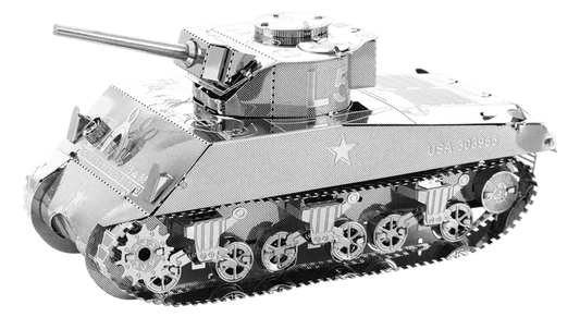 Metal Earth "Sherman Tank"-w011 WHSX Creativity & Brain Teasers-Brain Games OÜ
